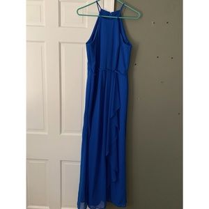 Royal blue bridesmaid dress